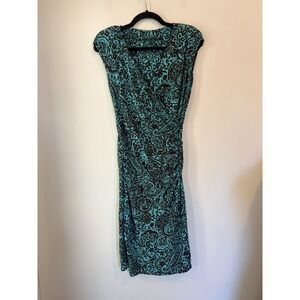 Ralph Lauren | Dresses | Lauren Ralph Lauren Pleated Dress In Green  Polyester | Poshmark